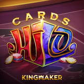 Cards Hi Lo game at colorgame2