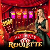 Ultimate Roulette live wheel at colorgame2